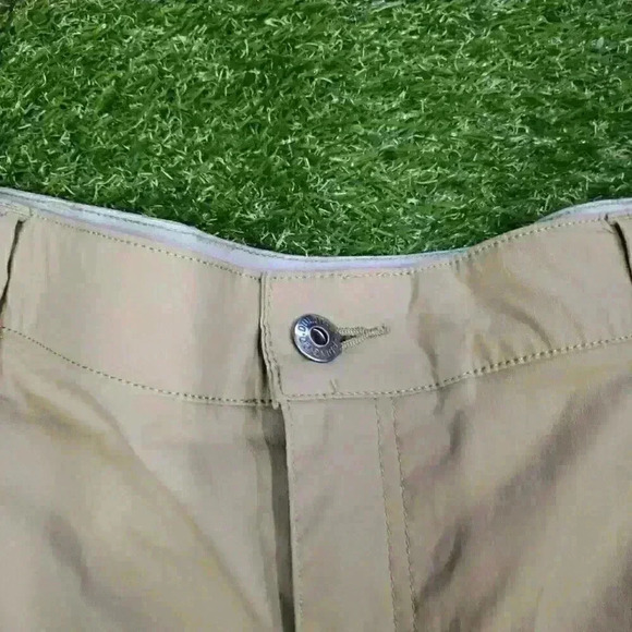 Duluth Trading Flex Dry On The Fly Cargo Shorts Men's Size 40 Beige 9" Inseam - Picture 4 of 11